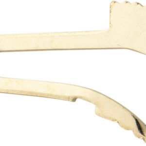 Hakenschnäpper Gold 585/-Gg einreihig, L 10,00 x B 2,60mm