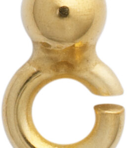 Kapsel Gold 333/-Gg Außen Ø 2,50mm mit kleiner Öse, offen