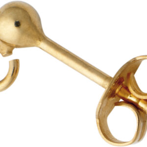 Ohrstecker mit Kugel Ø  3,00mm und Öse Gold 333/-Gg