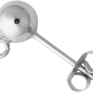 Ohrstecker mit Kugel Ø  6,00mm und Öse Gold 333/-Wg