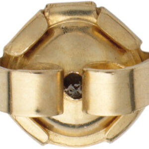 Ohrmutter Gold 333/-Gg mit Gummieinlage Ø 6,00mm