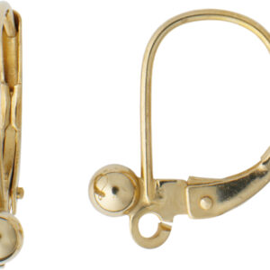 Brisur Öse längs Gold 585/-Gg