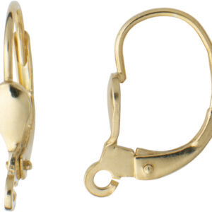 Brisur Öse längs Gold 585/-Gg