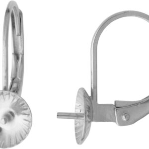 Brisur mit Perlschale Ø 6,00 mm Gold 585/-Wg