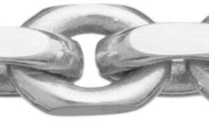 Ankerkette diamantiert Silber 925/- 1,80mm, Drahtstärke 0,60mm
