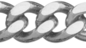 Figarokette Silber 925/- 3,00mm, Drahtstärke 0,80mm