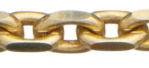 Ankerkette diamantiert Gold 585/-Gg 1,80mm, Drahtstärke 0,60mm