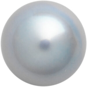 Akoya-Perle Ø 6,50-7,00mm angebohrt 4/4 grau