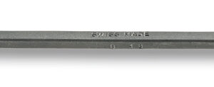 Riffelfeile flach, gebogen H 2 Dick