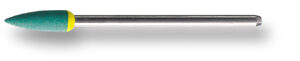 Platinpolierer spitz, mittel, montiert