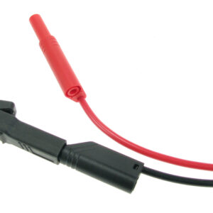 Kabel schwarz mit Klemme für RM01