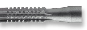 WS-Walzenfräser, grobe Verzahnung mit Querhieb Ø 2,5 mm