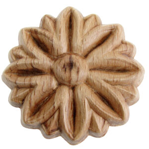Zierteil Rosette Holz