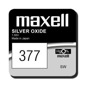 Maxell 377 Knopfzelle