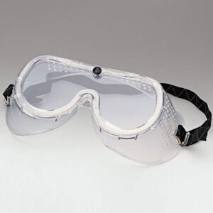 Schutzbrille mit farblosen Gläsern