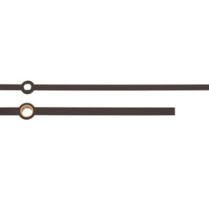 Zeigerpaar Euronorm Balken schwarz Minutenzeiger-L:100/ 75mm