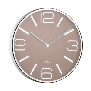 Atlanta 4515/3 Quarz-Wanduhr braun