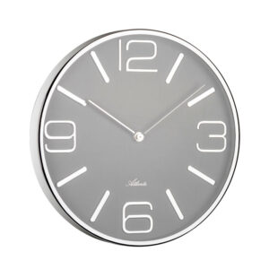 Atlanta 4515/4 Quarz-Wanduhr grau