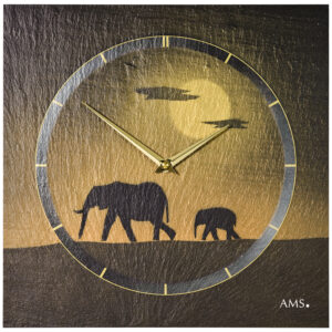 AMS Quarz-Wanduhr W9523