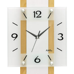 AMS Quarz-Wanduhr F5507Q