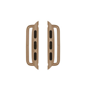 Connector für Apple Watch - Armband Adapter für 38/ 40/ 41mm Gehäuse, Stegbreite 22mm, gold edelstahl