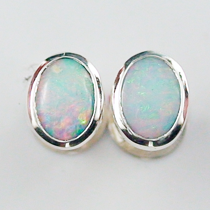 A00739 1 935er silber ohrstecker mit white opalen silberschmuck sicher online bestellen