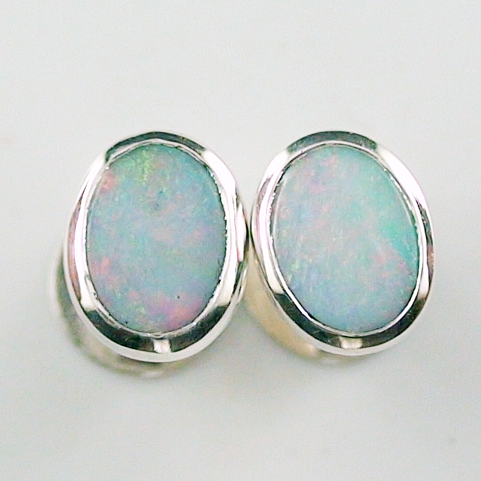 A00742 1 935er silber ohrstecker mit white opalen silberschmuck sicher online bestellen