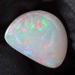2,82 ct White Opal Multicolor Edelstein Lightning Ridge Australien