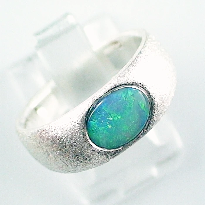 R00473 1 935er silberring mit crystal opal silberringe sicher online bestellen