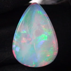 2,72 ct White Opal Multicolor Edelstein Lightning Ridge Australien