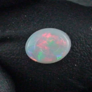 0,79 ct White Opal Multicolor Vollopal aus Coober Pedy Fire