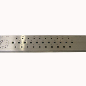 Zieheisen quadratisch 6,0 - 3,0 mm