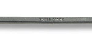 Riffelfeile Vogelzunge, gebogen H 2 Dick