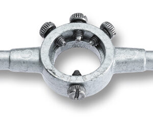 Halter mit Hebelarm für Gewindeschneideisen Außen-Ø 8 mm