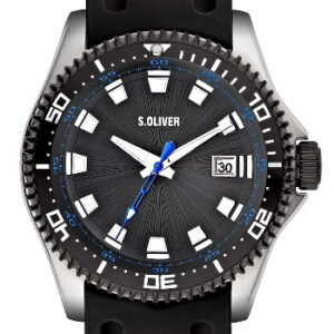 s.Oliver PU-Band schwarz SO-2051-PQ