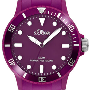s.Oliver Silikonband aubergine SO-2302-PQ