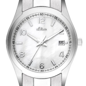 s.Oliver Edelstahlband silber SO-2186-MQ