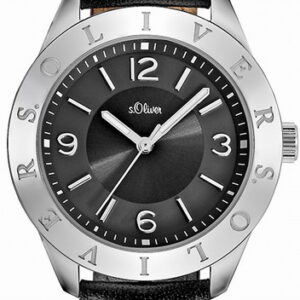 s.Oliver Lederband schwarz SO-1735-LQ