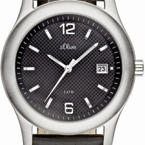 s.Oliver Lederband schwarz SO-1685-LQ