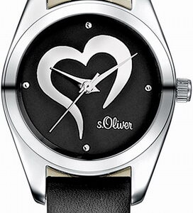 s.Oliver Lederband schwarz SO-1656-LQ