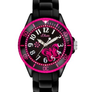 s.Oliver Silikonband schwarz SO-2993-PQ