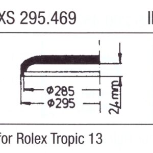 Glas XS 295.469 Stülpglas Kunststoff