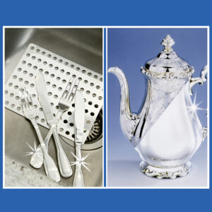 Silber Clean Platte
