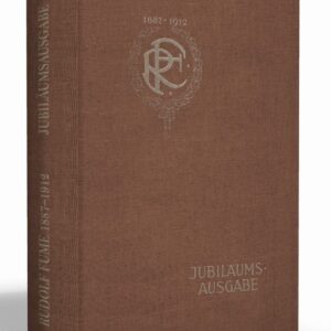 Reprint: Flume Jubiläumskatalog 1887-1912, Band I und II