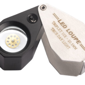 Lupe (10x) mit integrierter LED