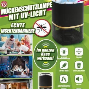 Mückenschutzlampe mit UV-Licht