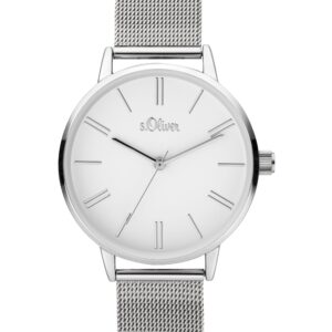 s.Oliver SO-3892-MQ Edelstahl silber 16mm
