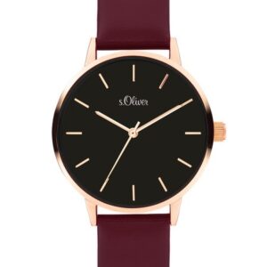 s.Oliver SO-3937-LQ Kunstleder bordeaux 16mm