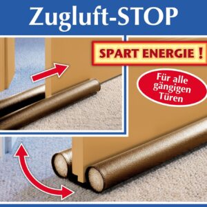 Zugluft-Stop für alle gängigen Türen, braun
