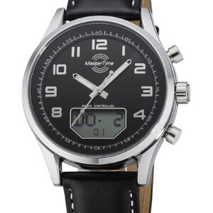 EXKLUSIV-ANGEBOT: MasterTime Herren-Funkuhr Specialist Big Date - MTGA-10712-41L